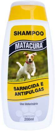 Shampoo Matacura Sarnicida e Antipulgas 200ml