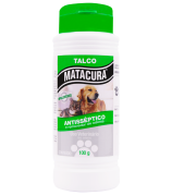 Talco Matacura Antisséptico e Removedor de Odores - Hipoalergênico 100g