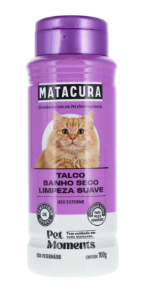 Talco Banho Seco Limpeza Suave